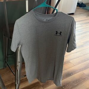 Under Armour Light Gray Short Sleeve Performance Tee
